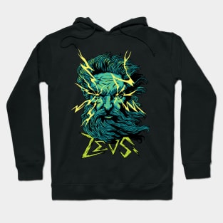 Zeus Geek God Of Thunder Mythology Hoodie